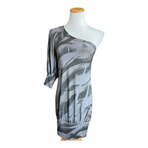 Womens Misope Embellished One Shoulder Bodycon Dress - Sz M